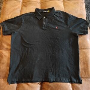 Polo Ralph Lauren Mens Black 3X Polo Shirt